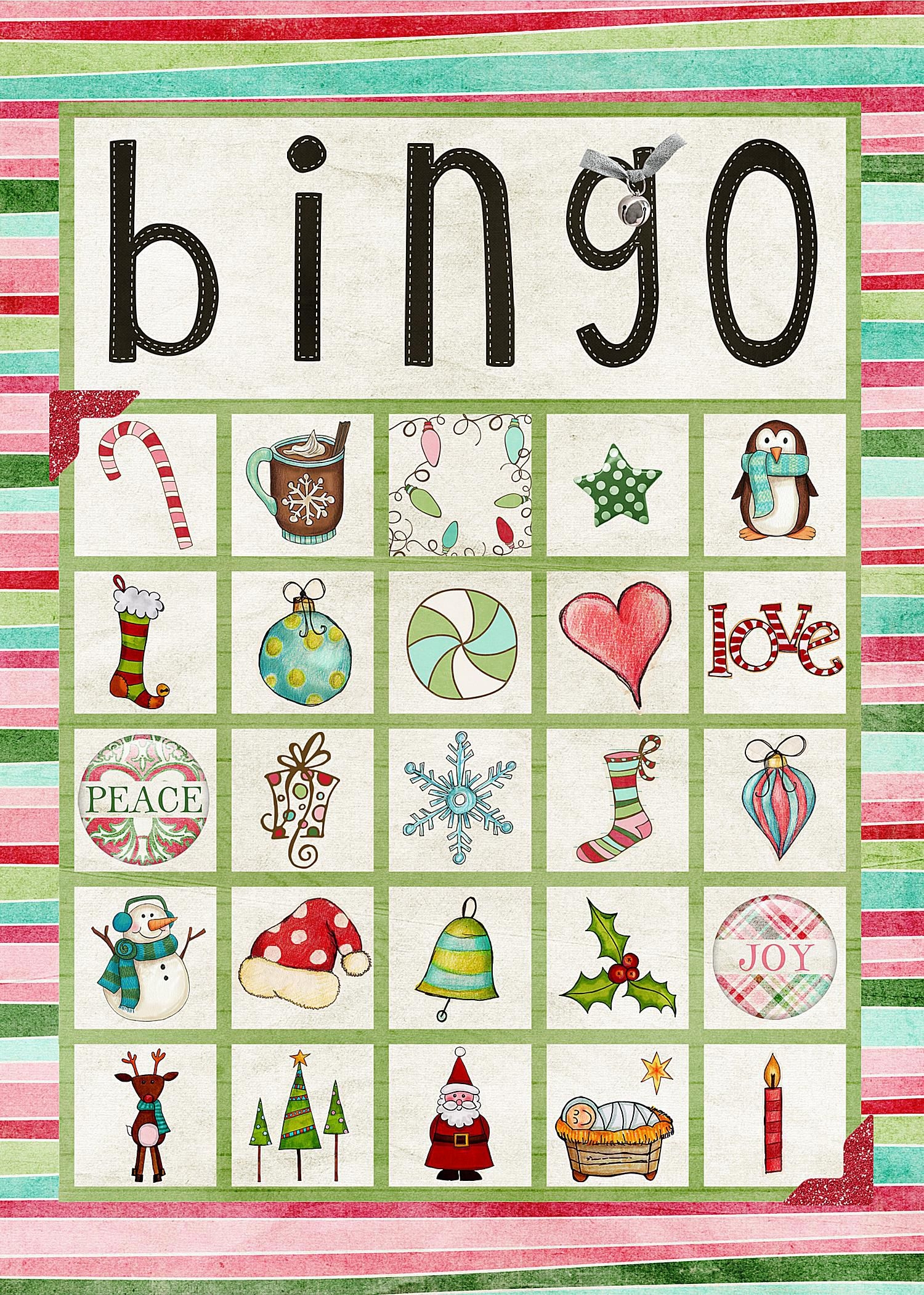 10 Free Printable Christmas Bingo Games For The Family