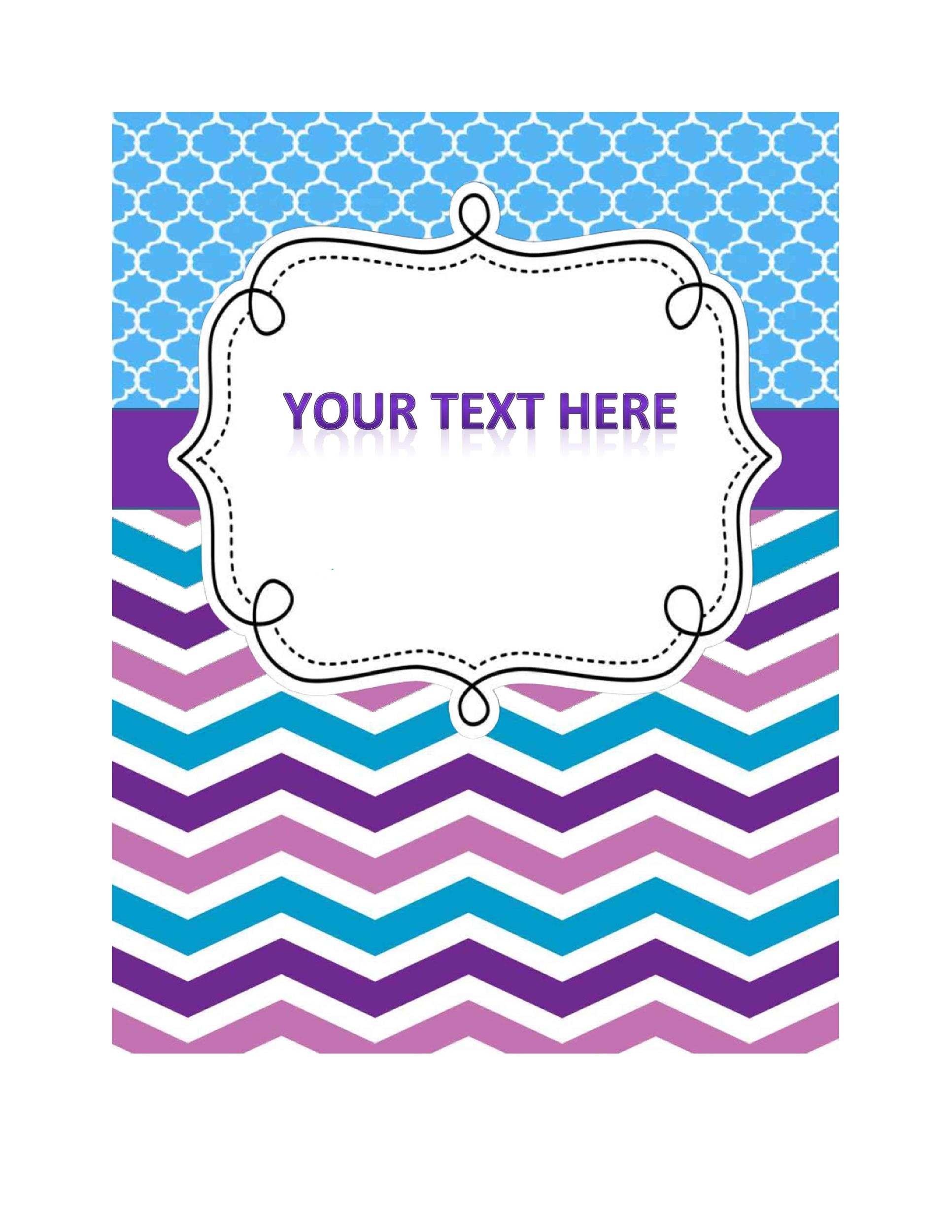 35 Beautifull Binder Cover Templates Template Lab