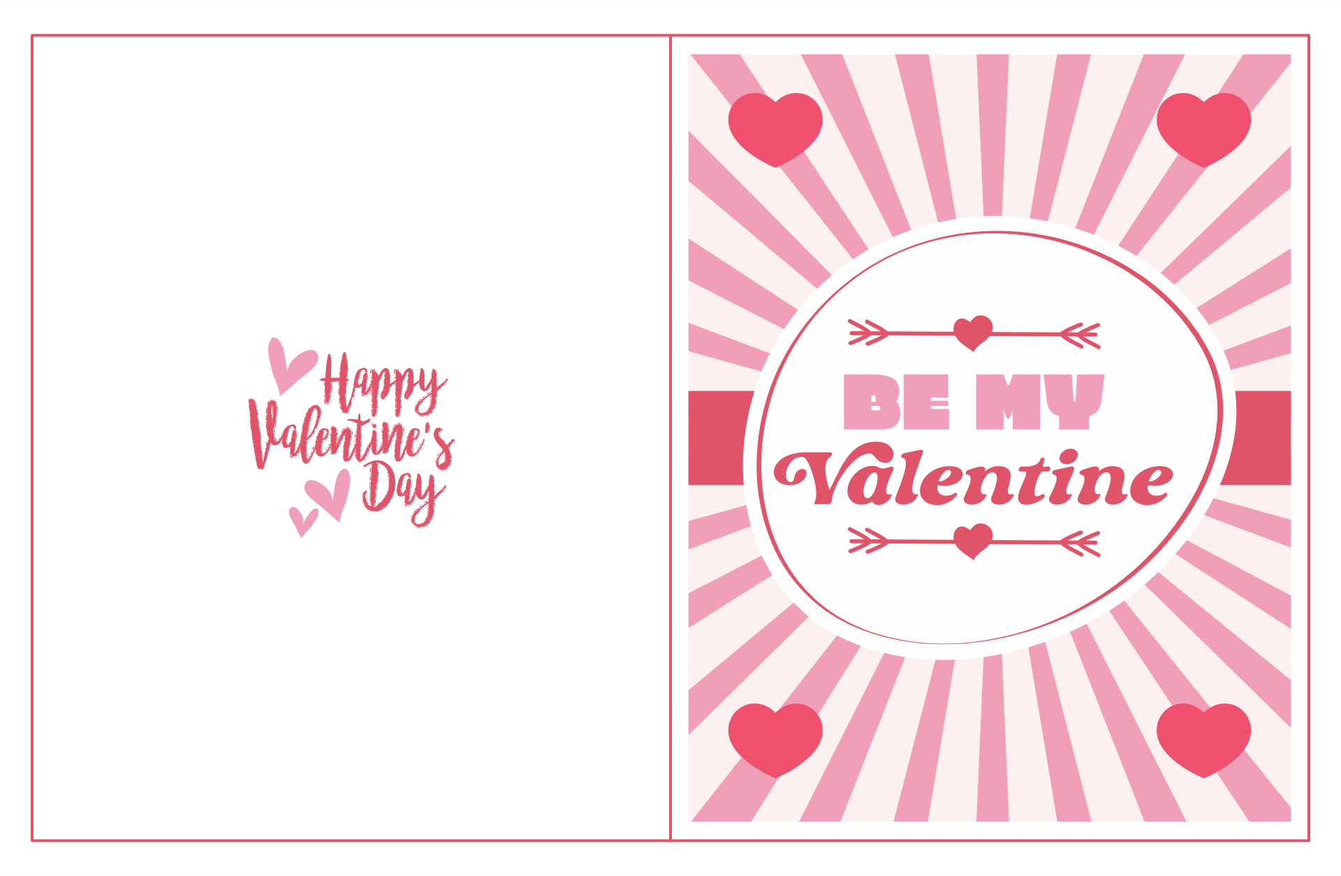 6 Best Images Of Free Printable Valentine Cards Templates Valentine 39 s 