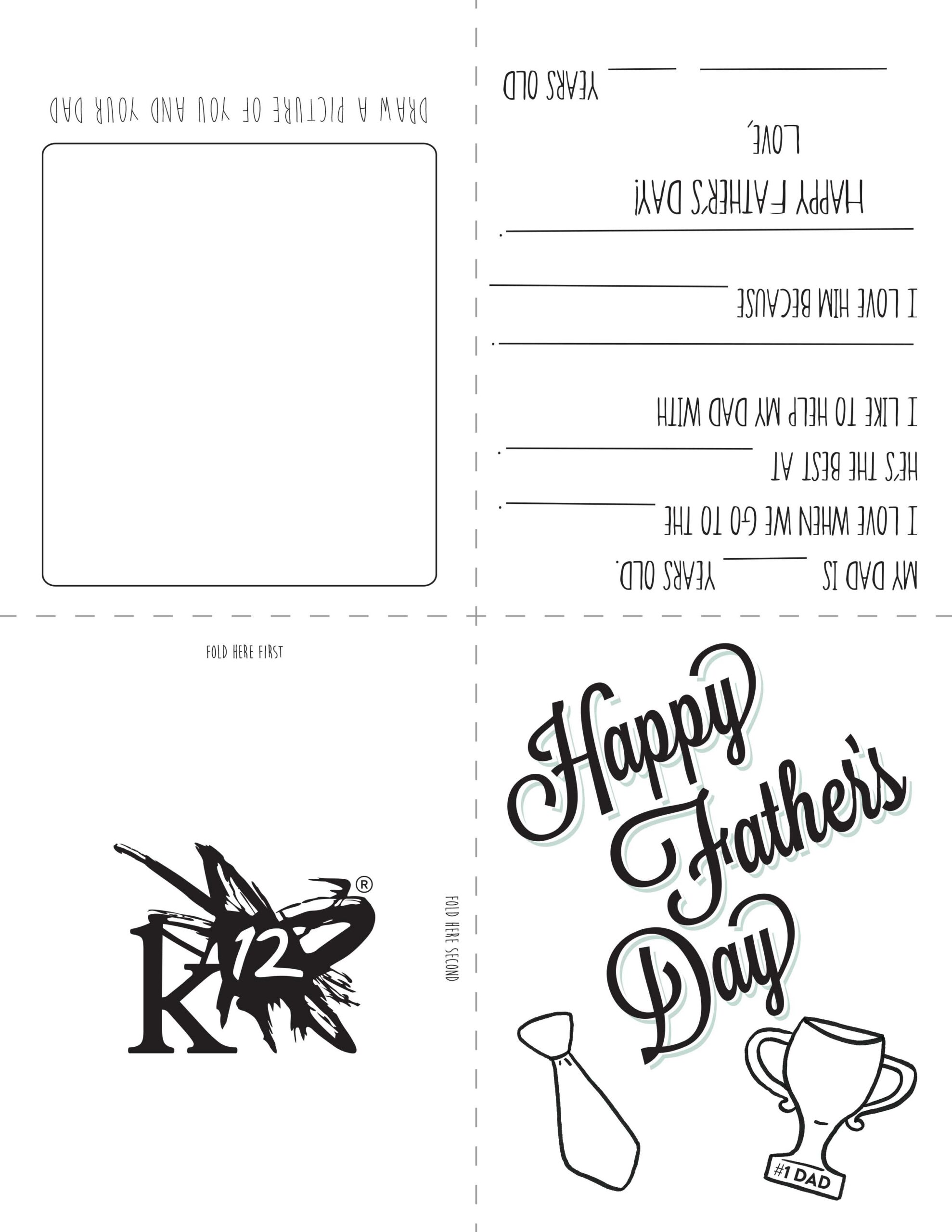 Father 39 s Day Printable Card