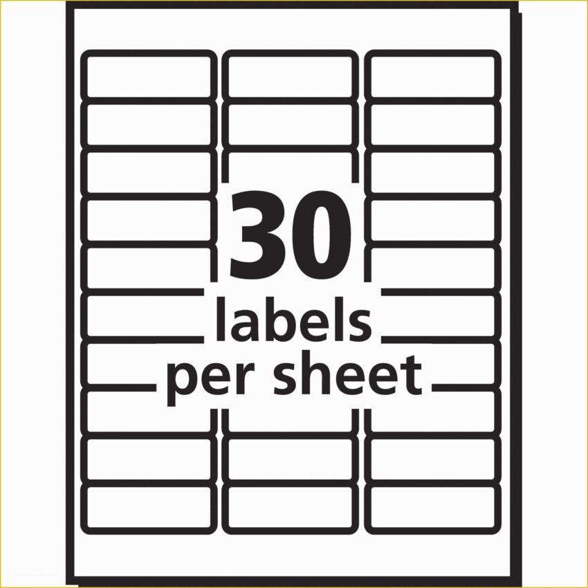 Free Avery Labels Templates Of Best Avery Label Template 8160 Free