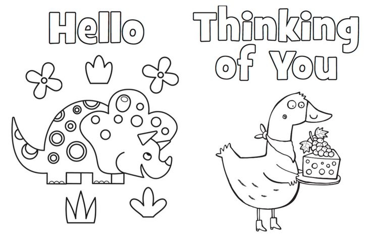 Free Coloring Card Printables Highlights For Children Printable 