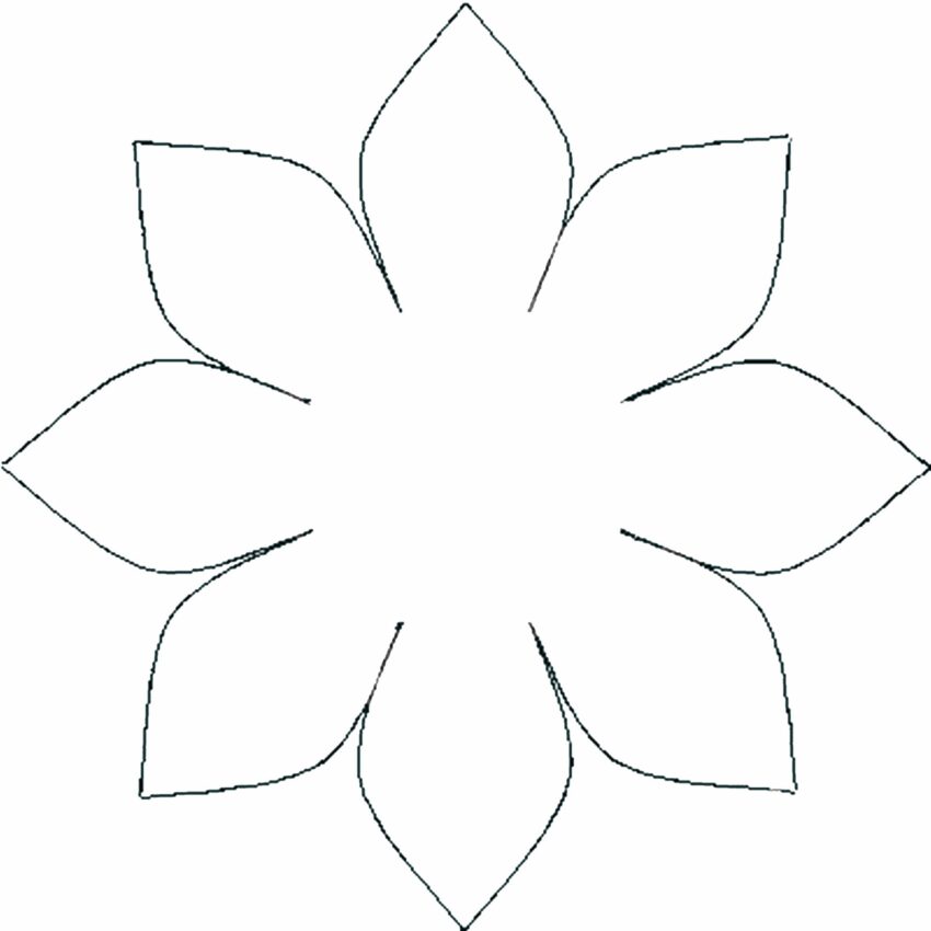 Free Flower Template Templates For Both Beginners And Experienced