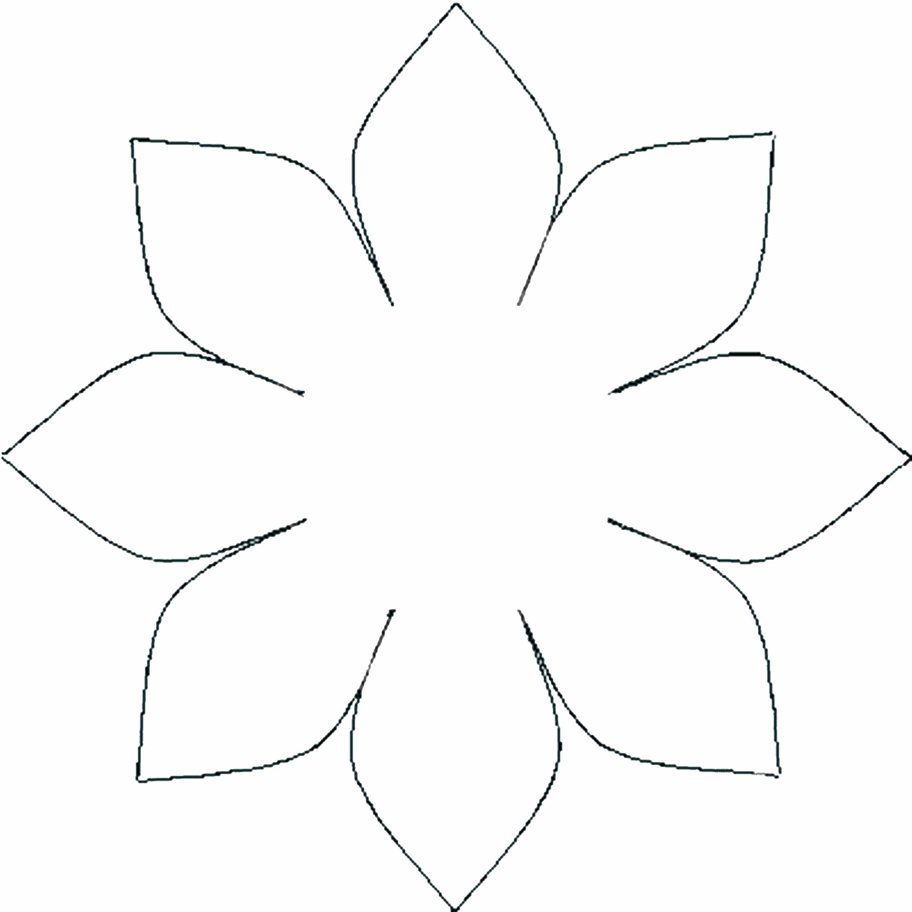 Free Flower Template Templates For Both Beginners And Experienced 
