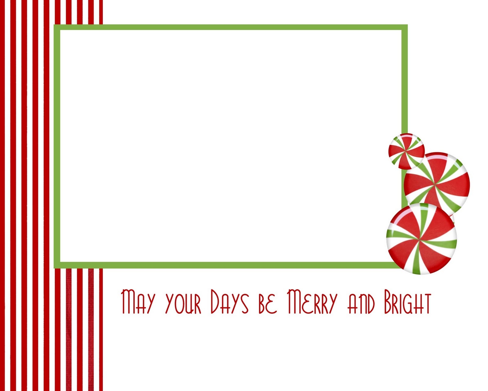 Free Printable Christmas Cards Templates