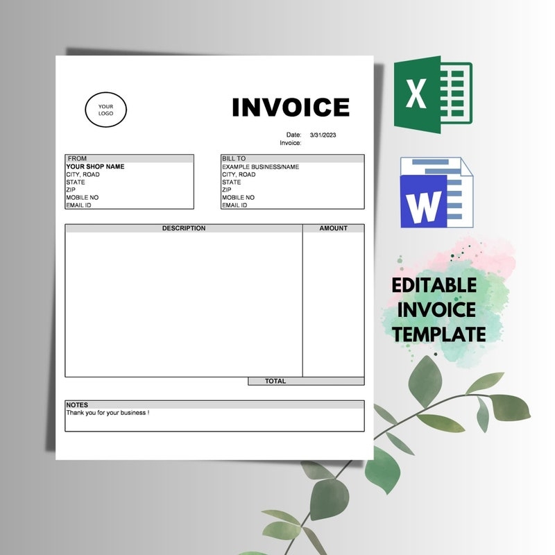 Free Template For Paint Etsy