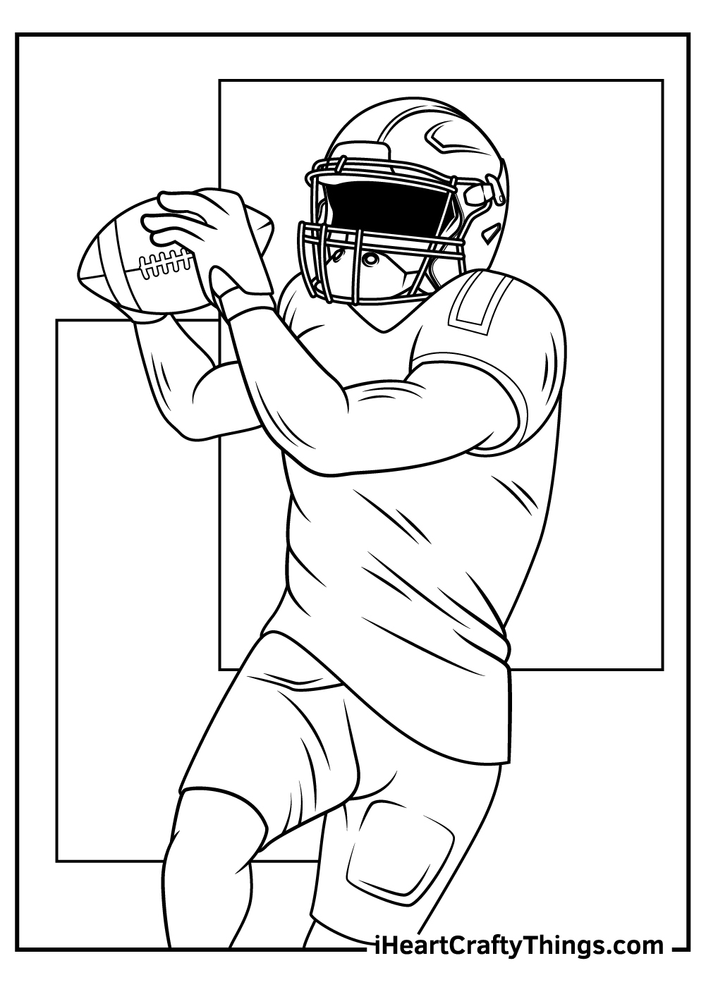 NFL Coloring Pages Updated 2021 