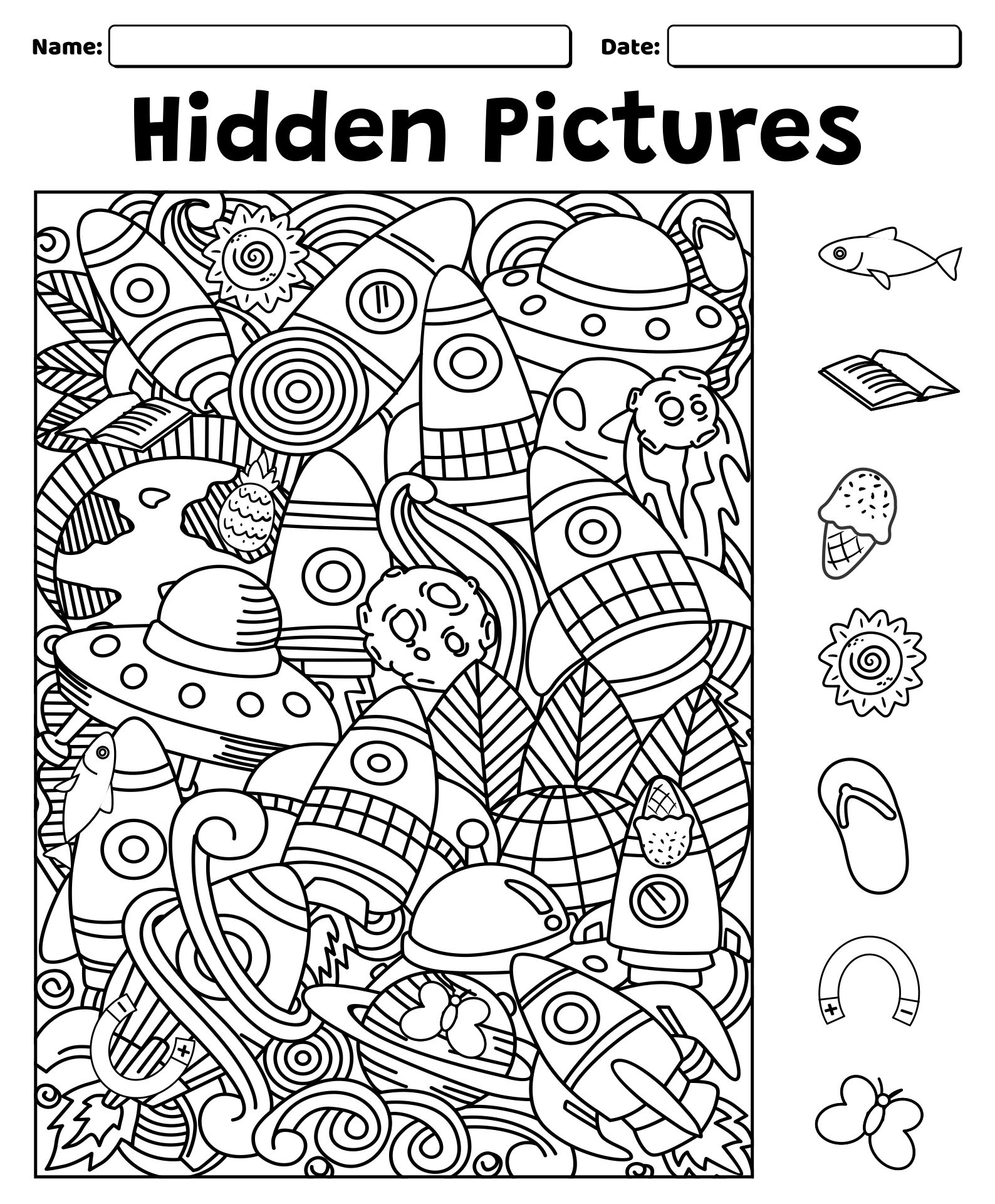 Printable Hidden Pictures For Adults Pdf