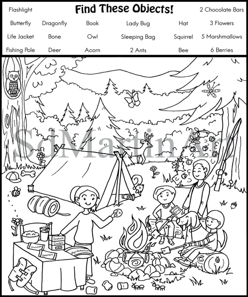 Seek And Find Printable