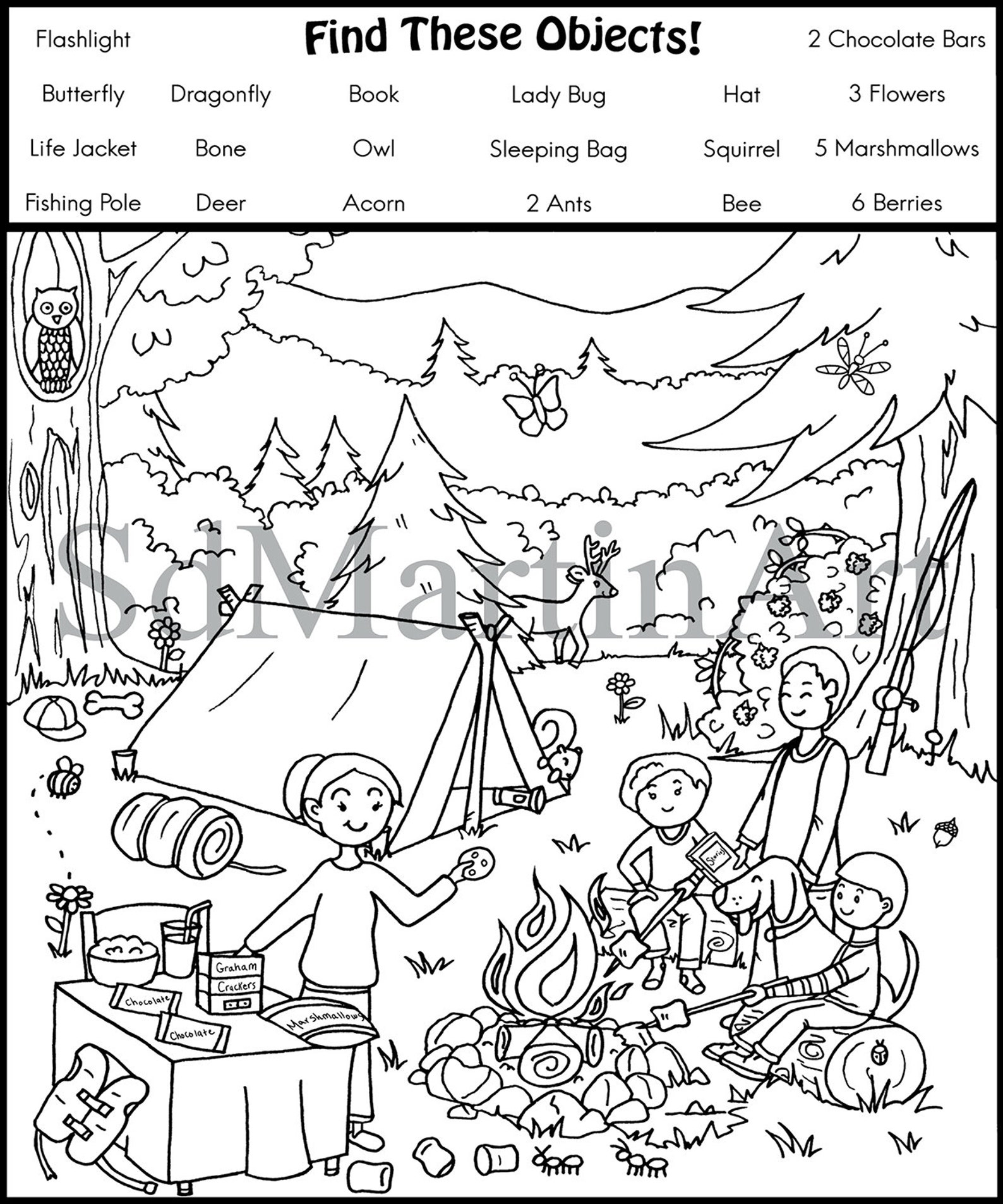 Seek And Find Printable
