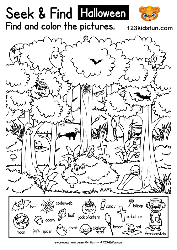 Seek And Find Printables Printable Free Templates