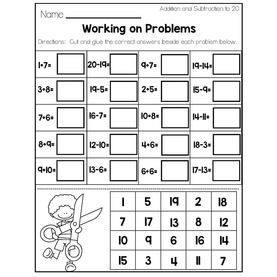 2nd Grade Math Worksheets Operations And Algebraic Thinking 