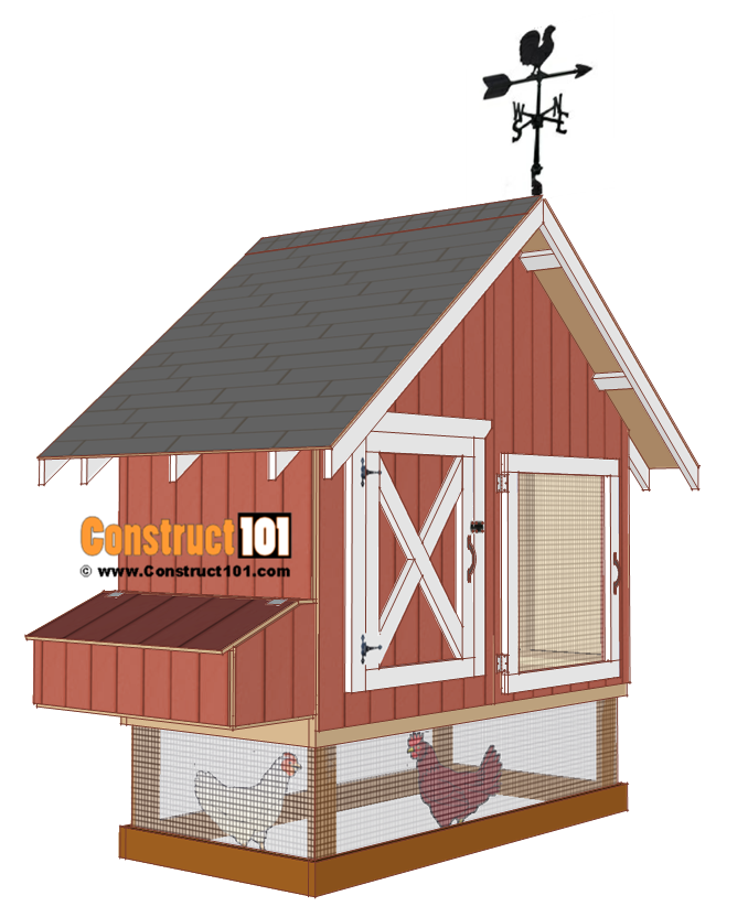 Chicken Coop Plans Free Printable