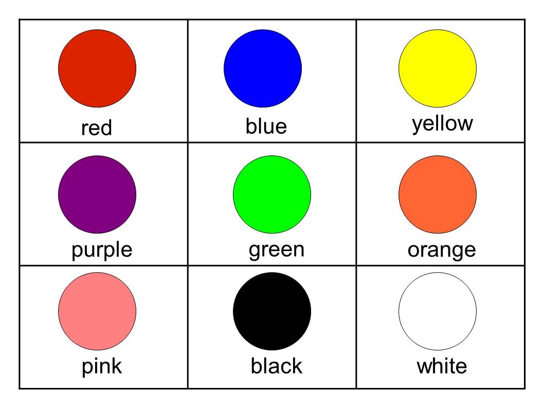 6 Best Images Of Printable Color Flashcards For Toddlers Free 