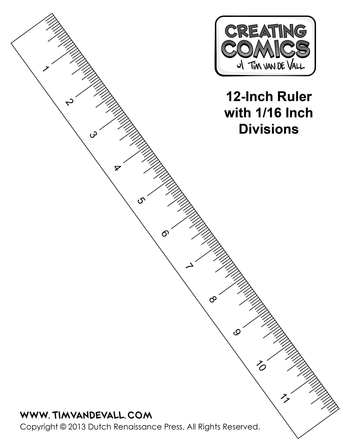 Ruler Actual Size Printable