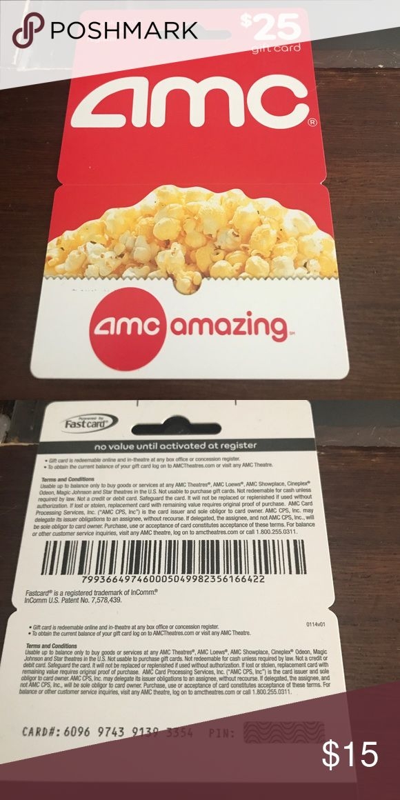 Amc Printable Gift Card Amc Printable Gift Card