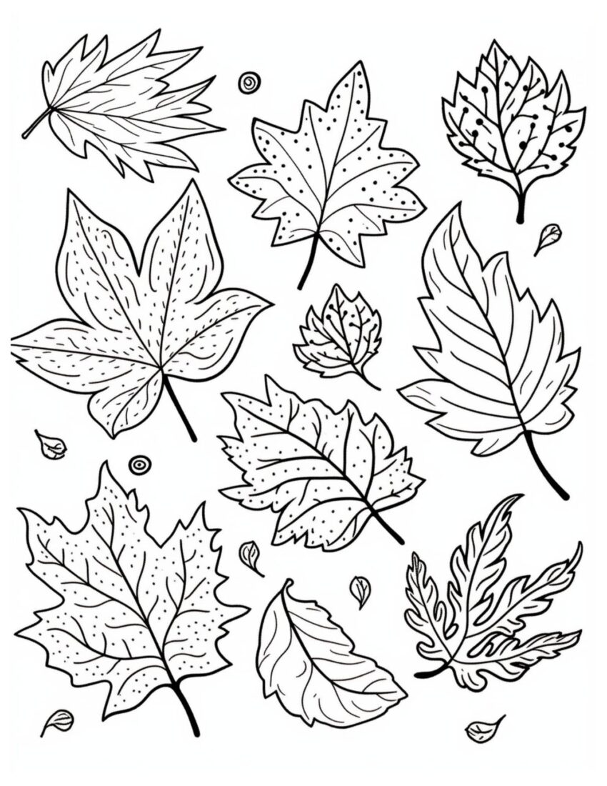 Autumn Printables Free Coloring Pages Printable Free Templates