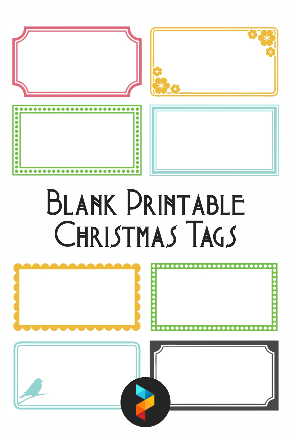 Blank Christmas Tags Printable