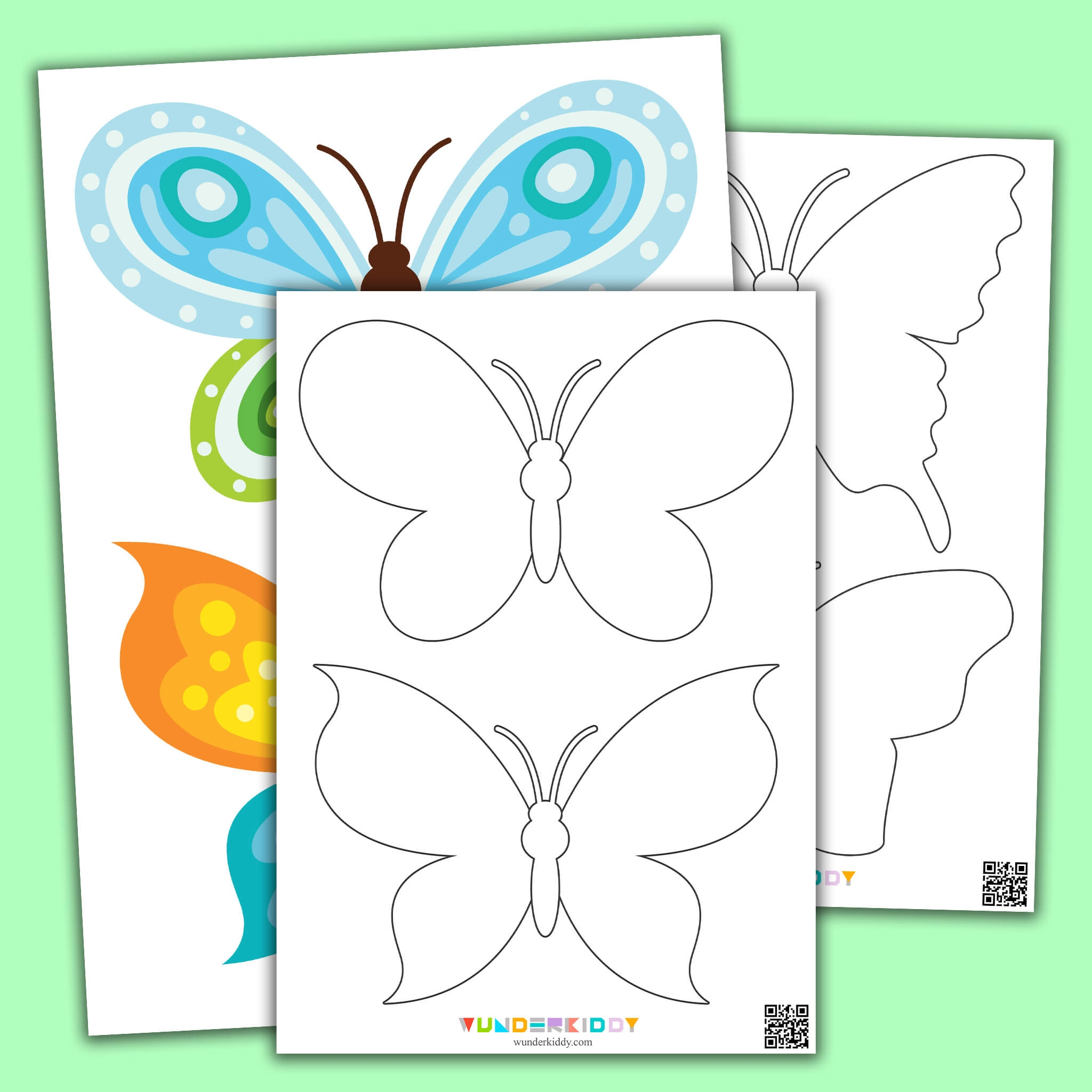 Butterfly Cut Out Printable