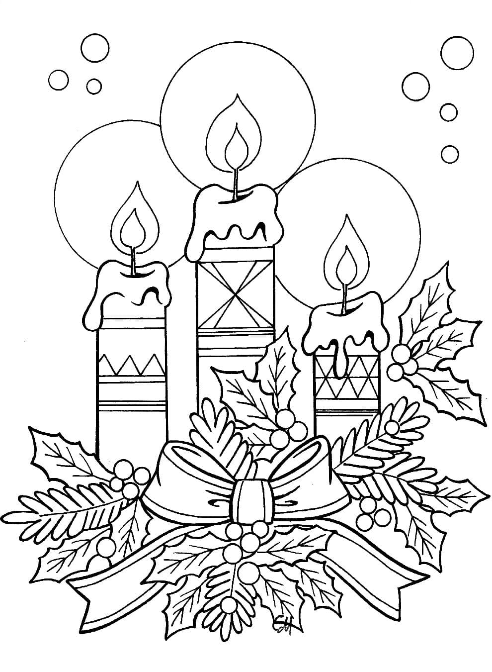 Christmas Coloring Book Printable