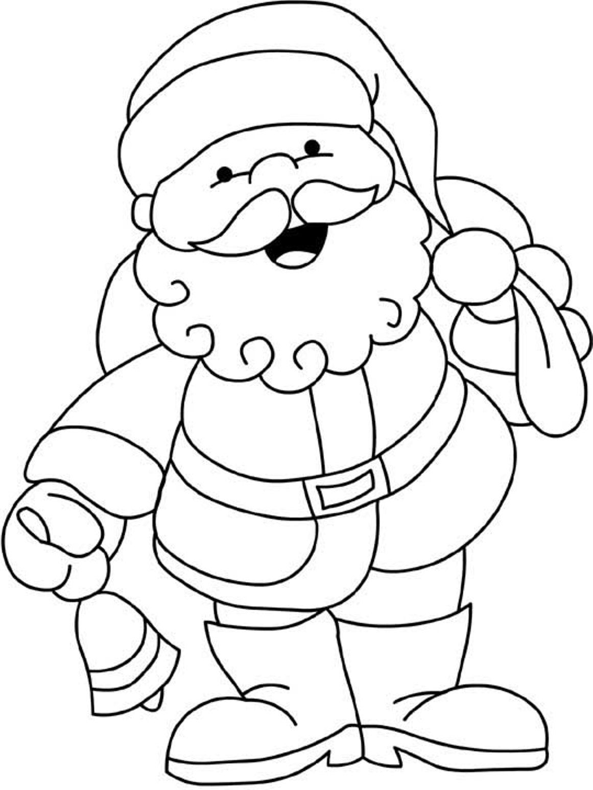 Santa Claus Printable Coloring Page