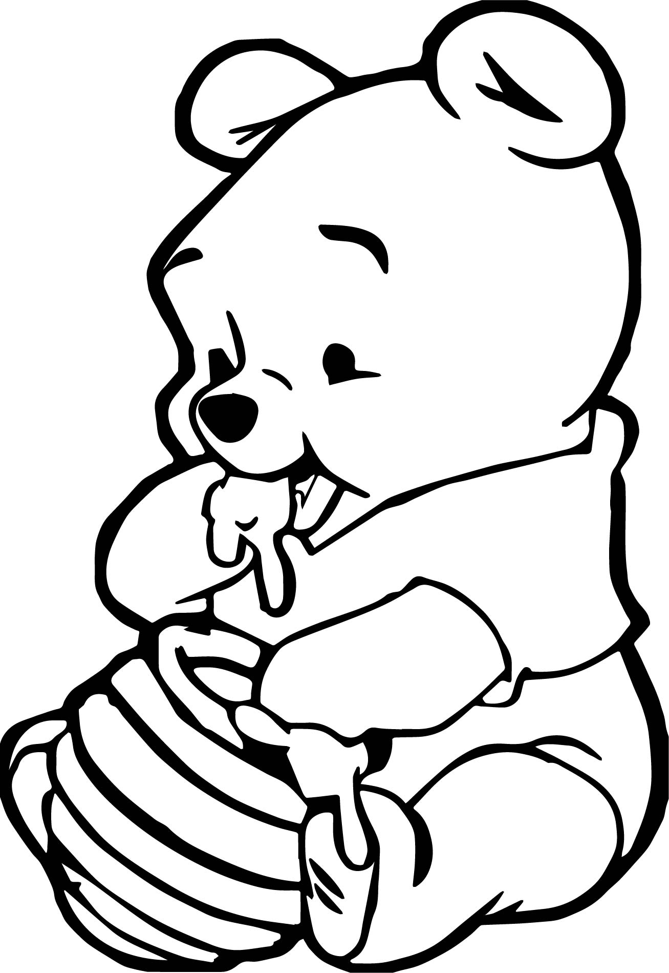 Winnie The Pooh Coloring Pages Printable