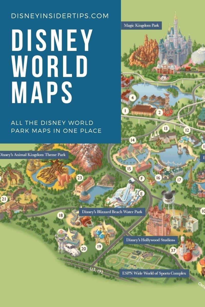 Disney World Map 2024 With New Attractions Netty Adrianna