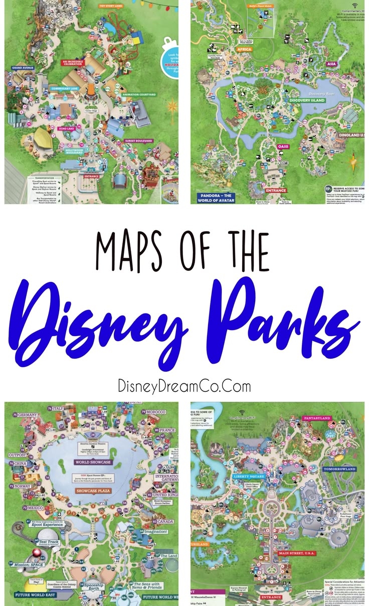 Disney World Map Printable