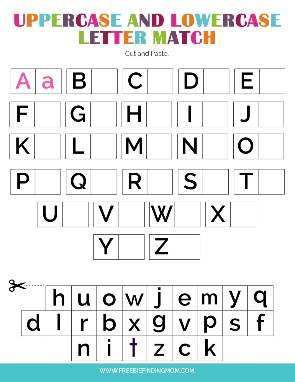 Free Alphabet Worksheets To Jumpstart Your Child 39 s Reading Journey 