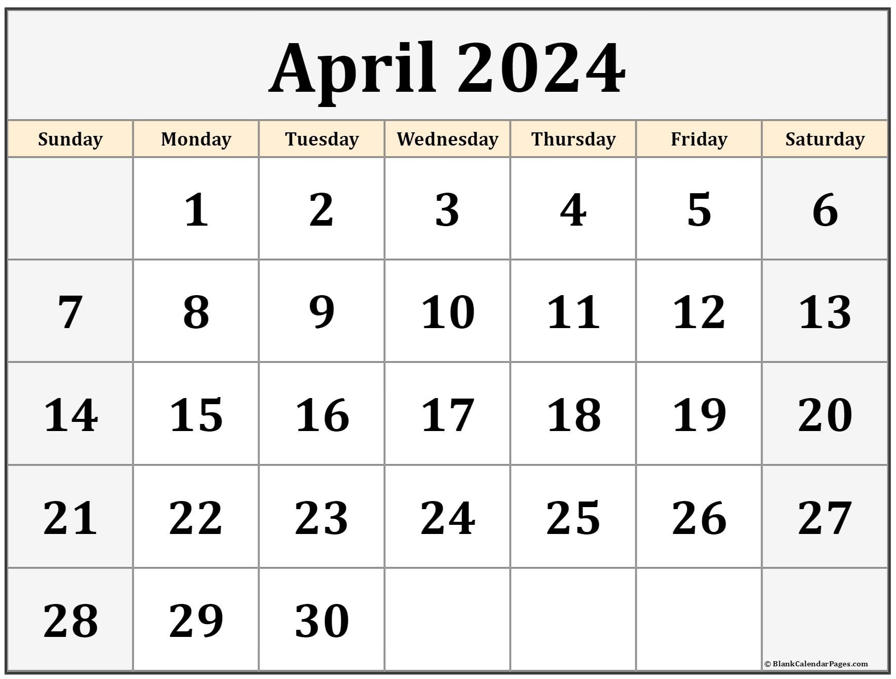 Free Printable Calendar April 2025 Sarah H Ferry