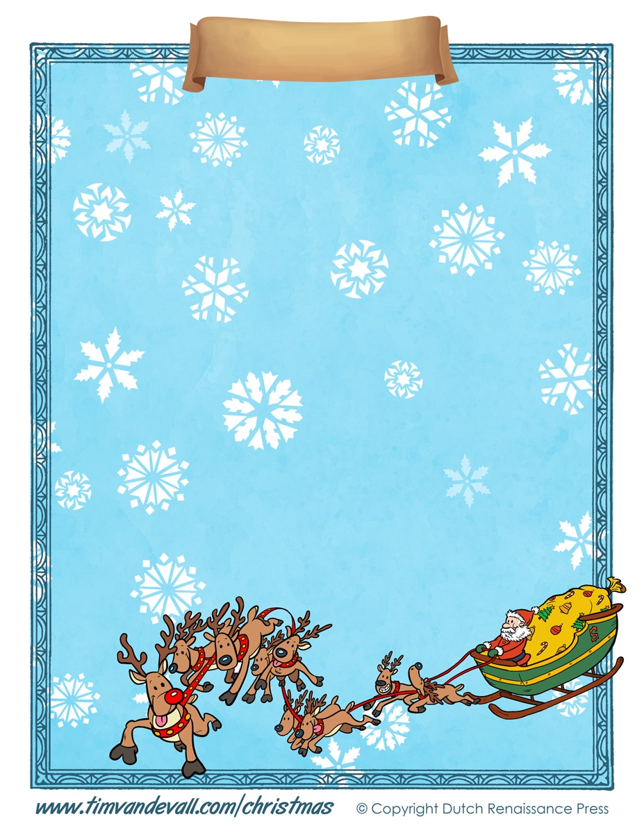 Christmas Printable Paper Free