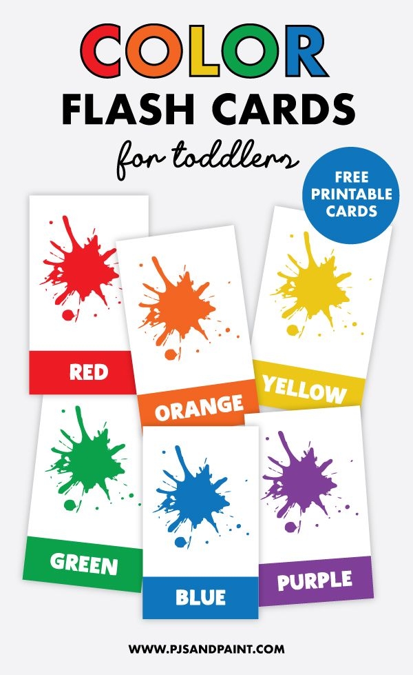 Flashcards For Toddlers Printable