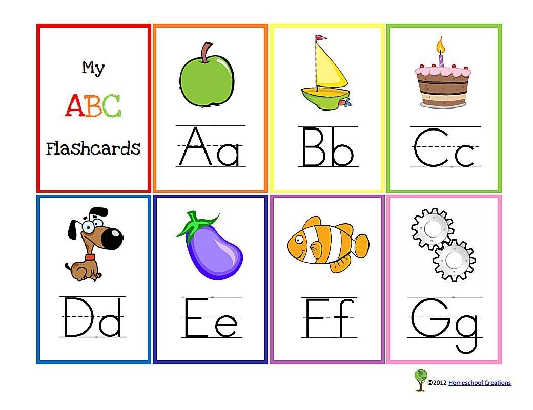 Free Printable Flashcards For Toddlers Free Printable