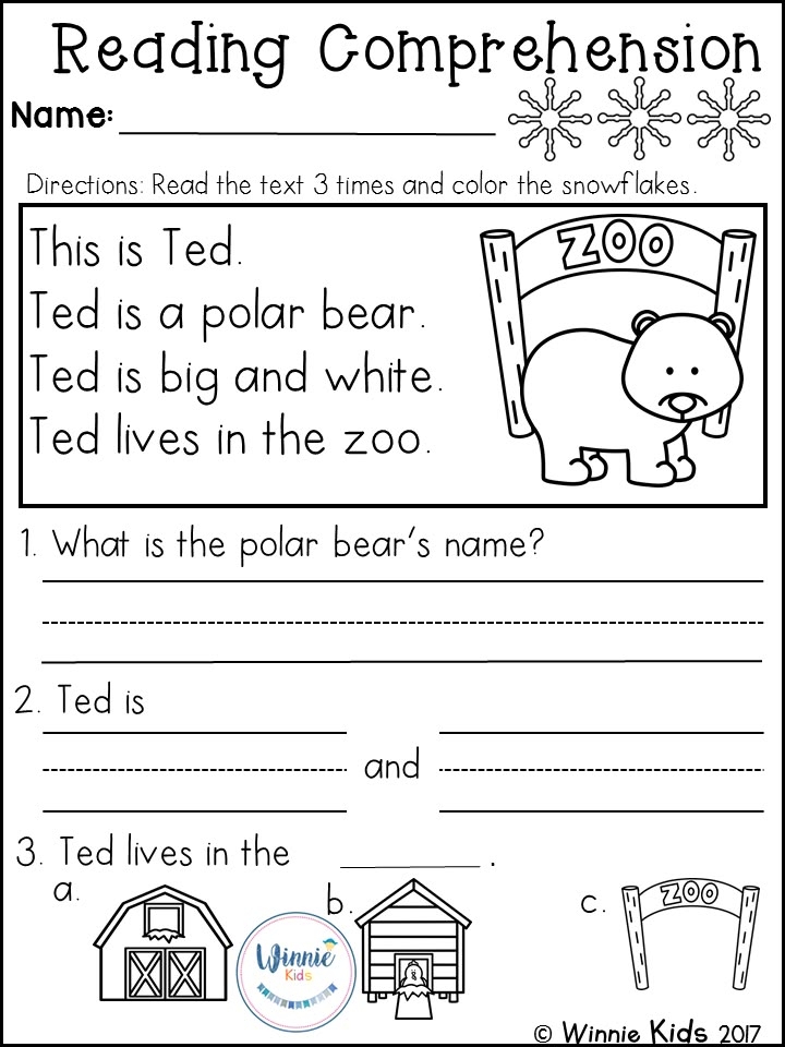 Free Printable Kindergarten Reading Books