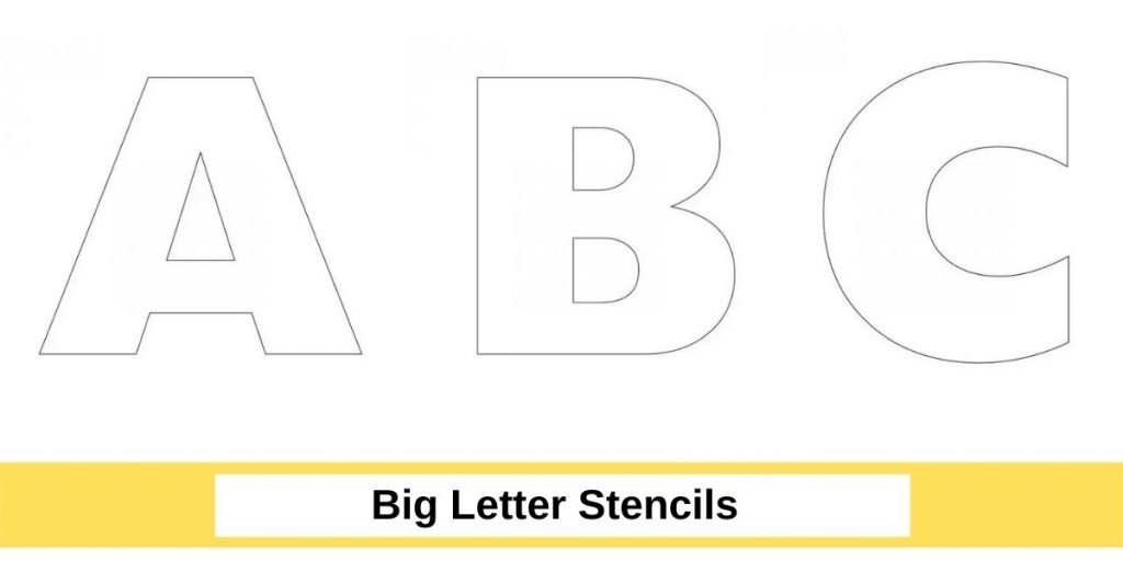Free Printable Alphabet Stencil