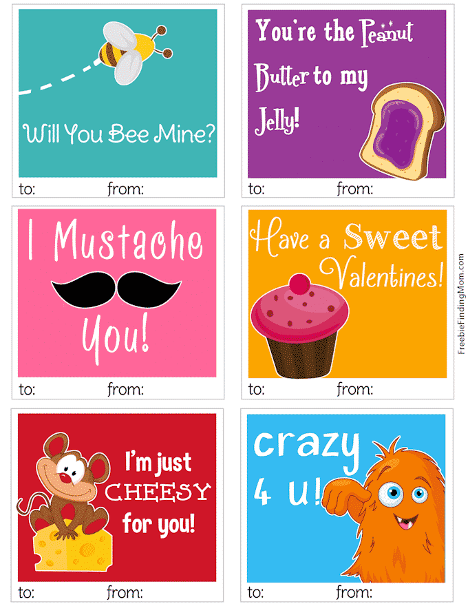 Valentines Day Printable Cards
