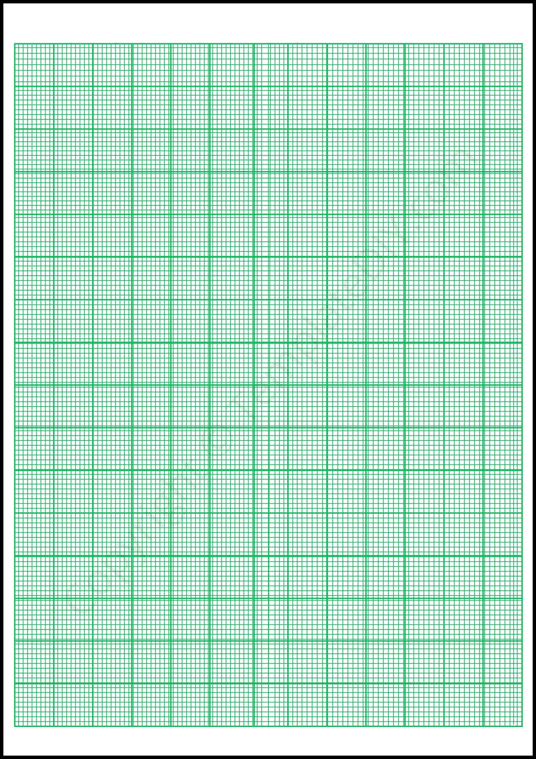 Graph Paper Printable Grid Paper Template In PDF