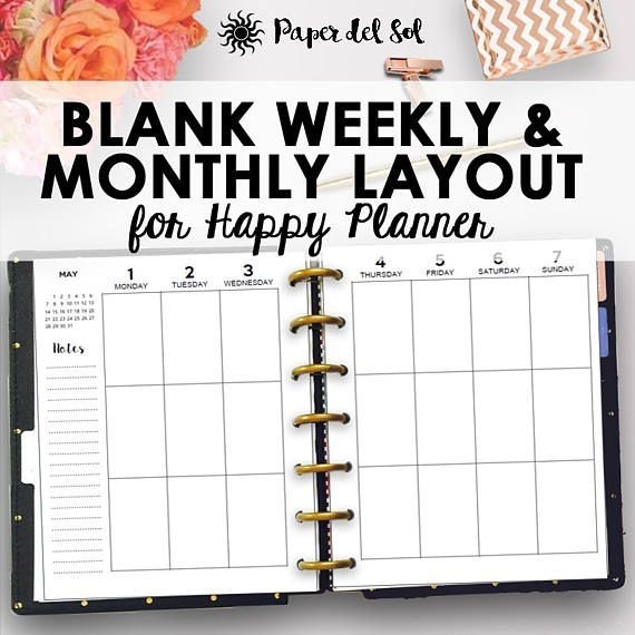 Free Happy Planner Printable