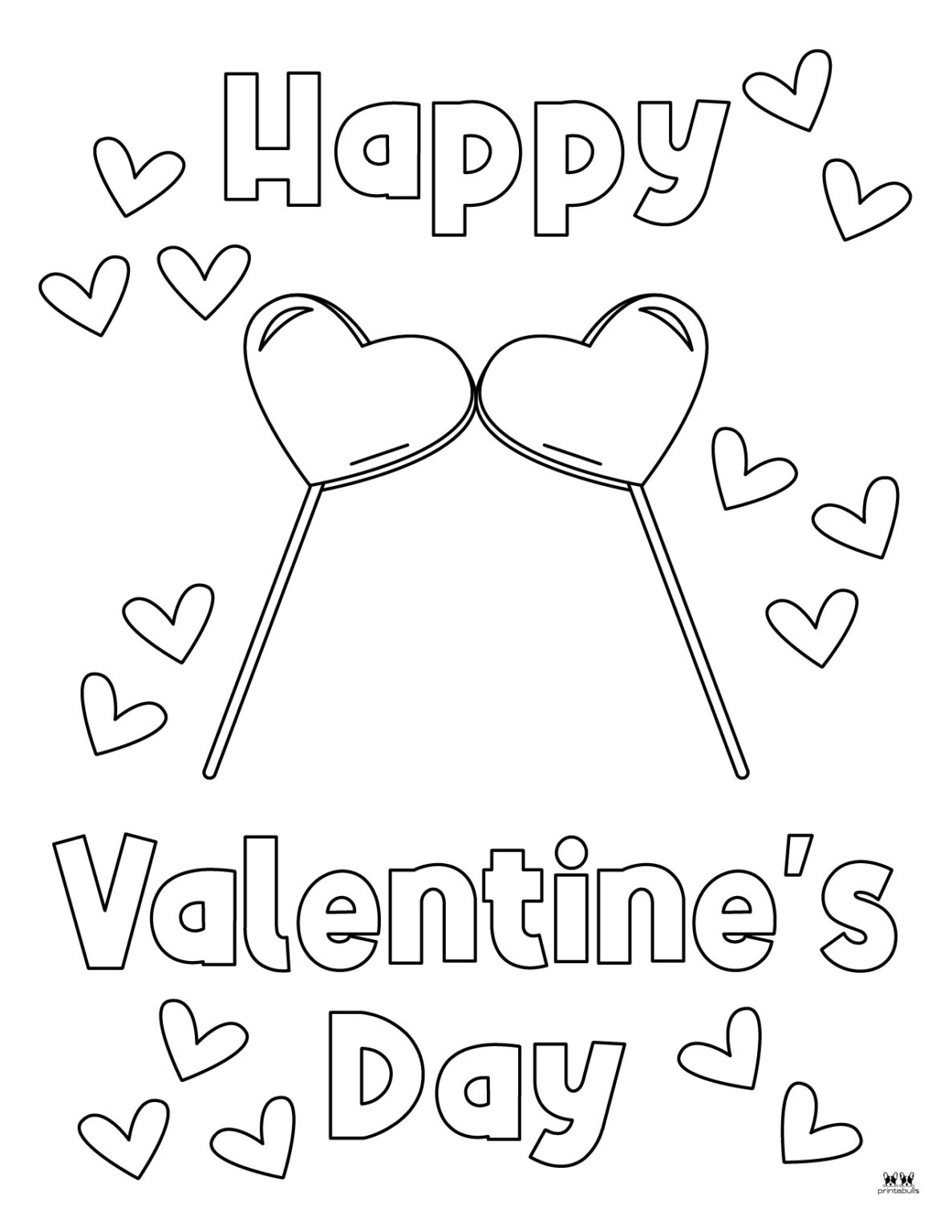 Printable Valentines Day Coloring Pages