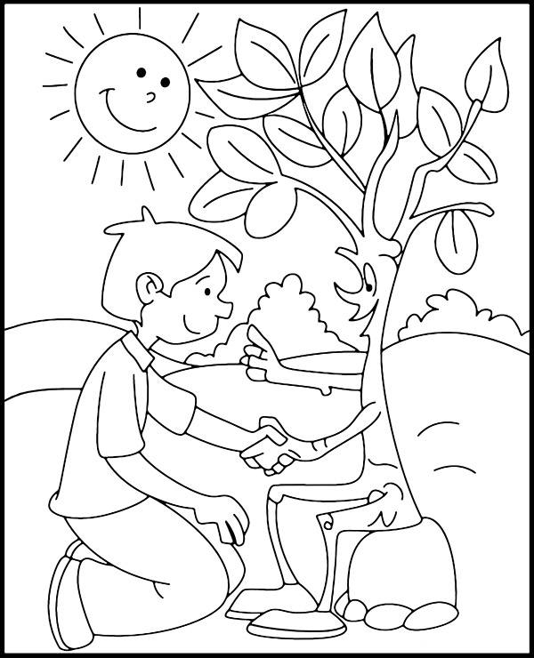 New Earth Day Coloring Pages Sheets 