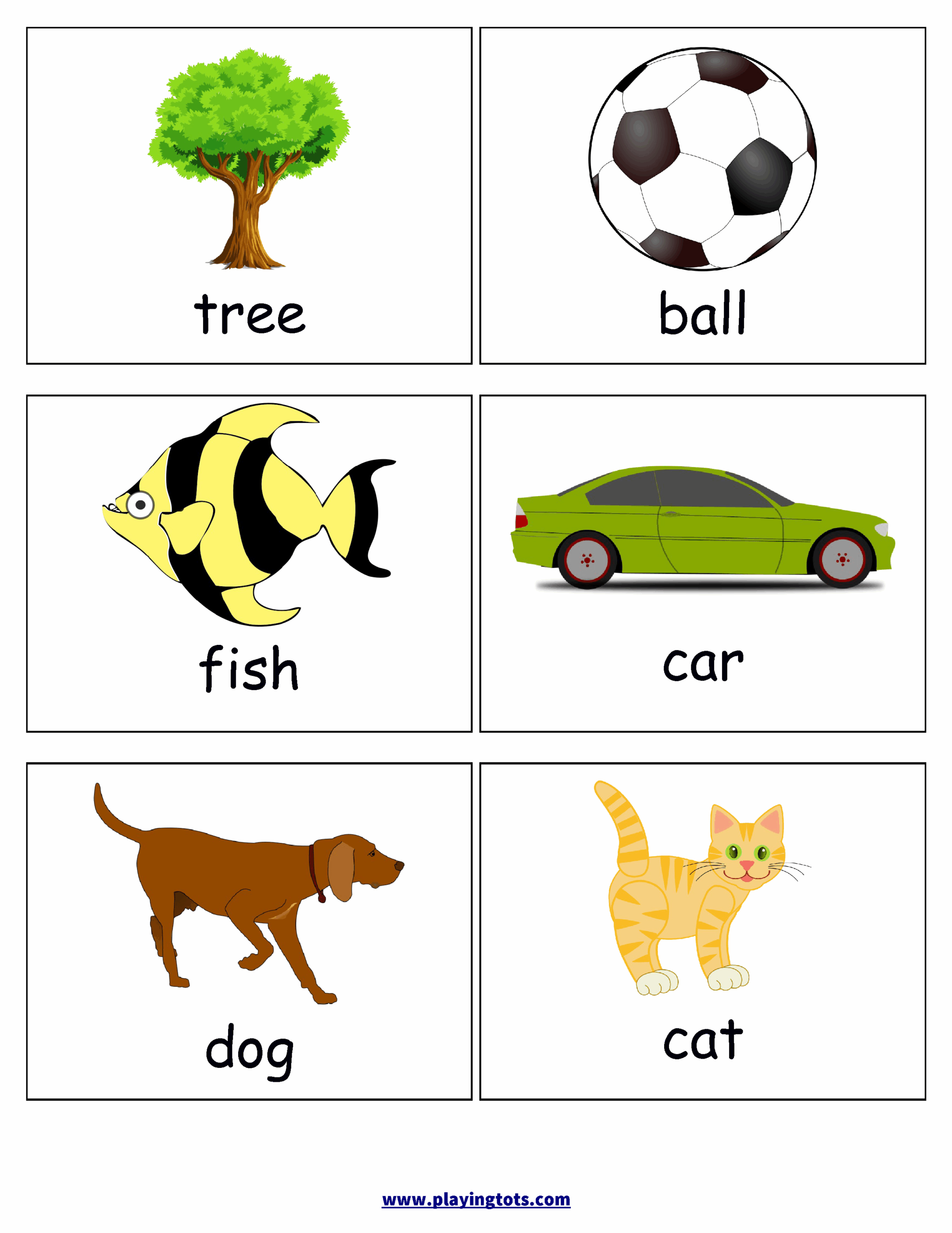 Printable Flashcards For Toddlers Printable Word Searches