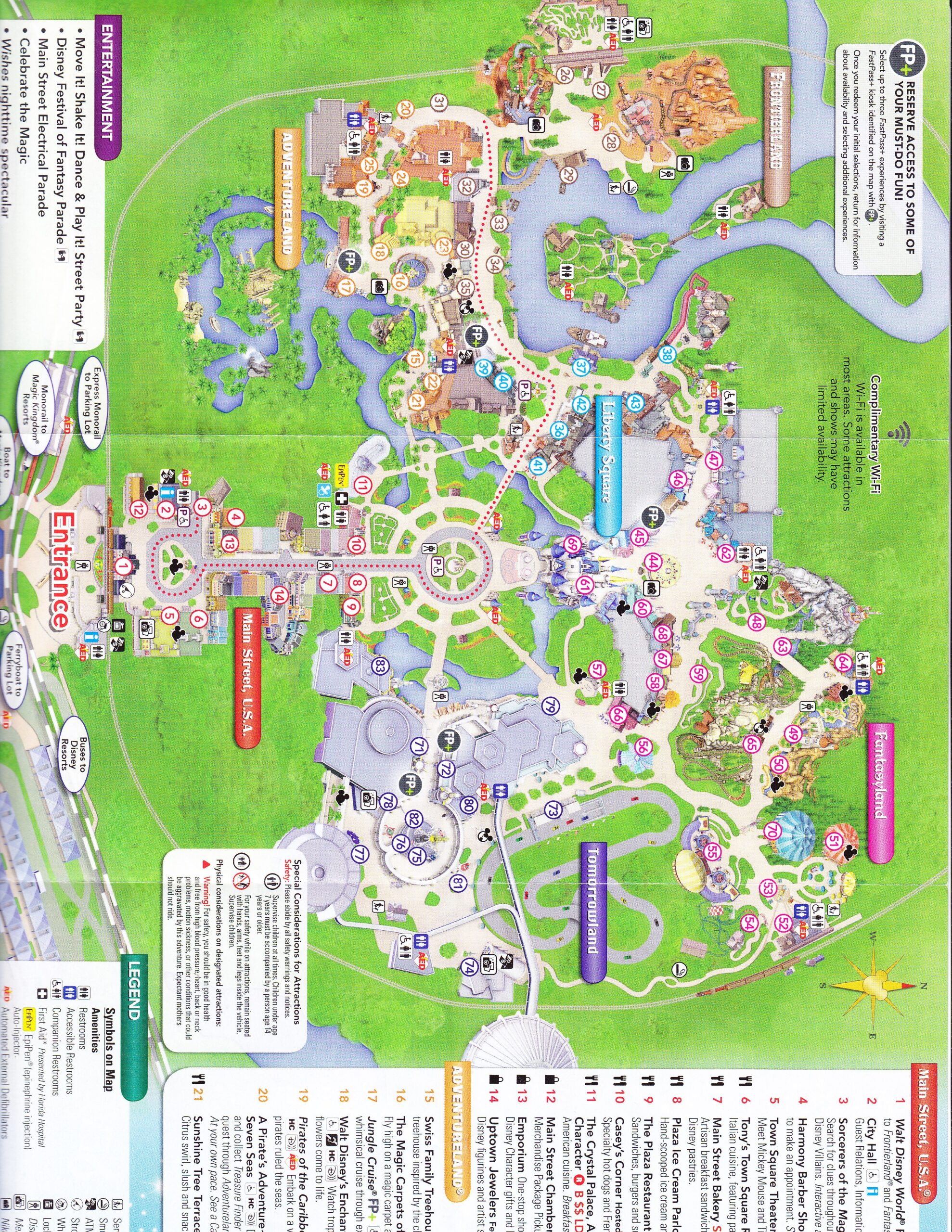 Printable Walt Disney World Maps