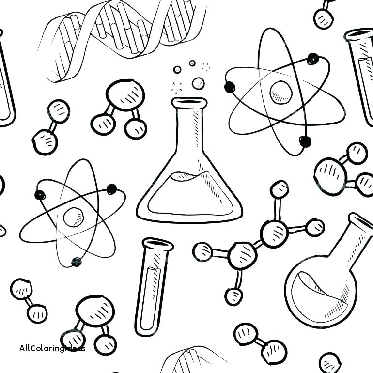 Science Experiment Coloring Pages At GetColorings Free Printable 