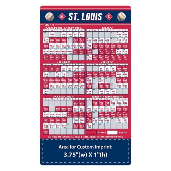 St Louis Cardinals Opening Day 2024 Schedule Printable Reyna Clemmie