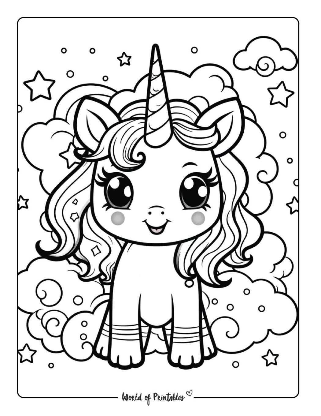 World Of Printables Coloring Pages