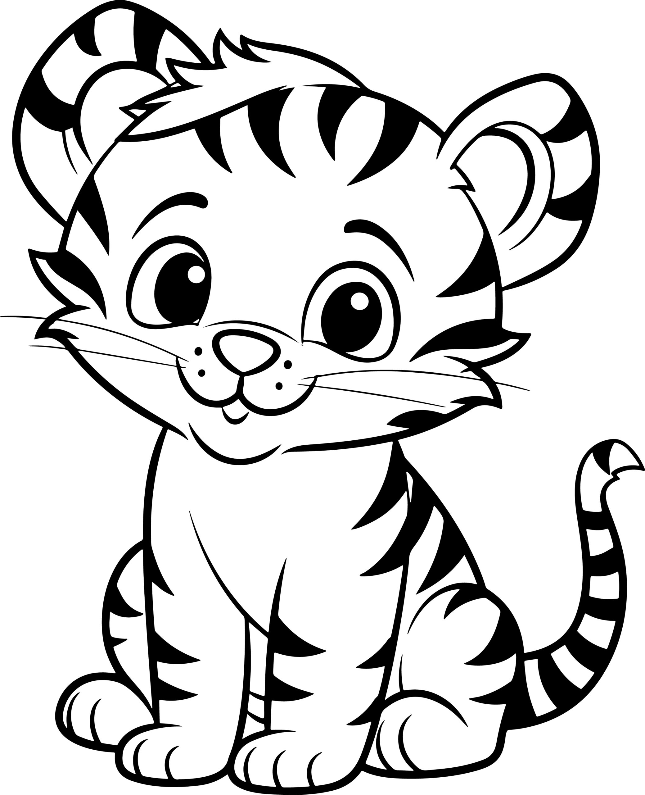 Tiger Coloring Pages