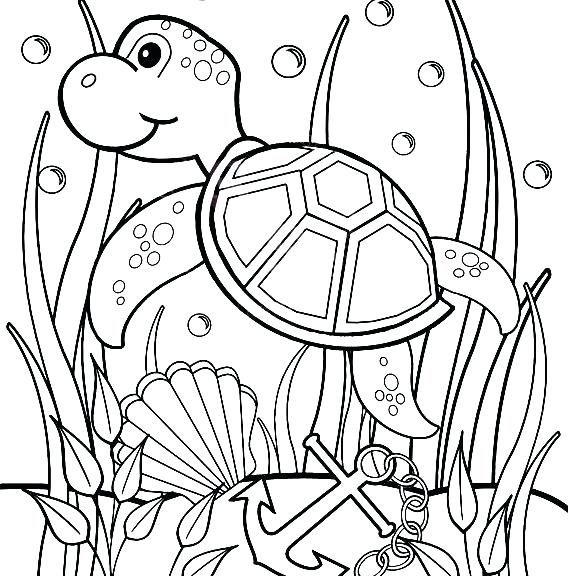 Under The Sea Coloring Pages At GetColorings Free Printable 